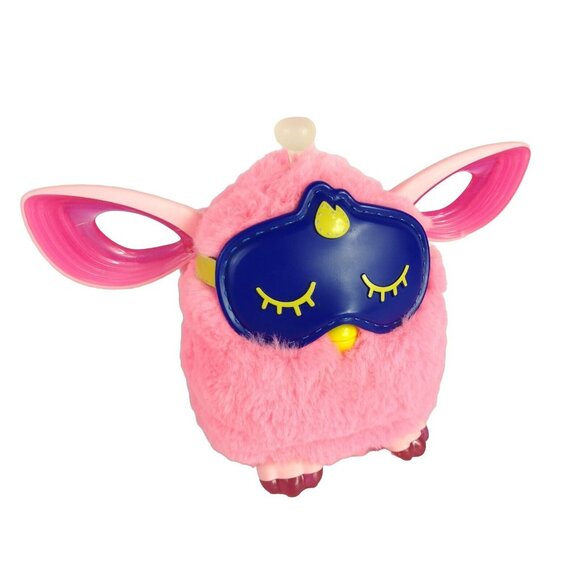 Hasbro Furby Connect Friend Toy  Bluetooth Coral Pink with Mask Tested Working - Picture 1 of 12